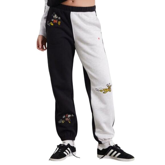 Champion‎ Reverse Weave x Disney Joggers Womens XS Embroidered Mickey & Friends - Picture 1 of 16
